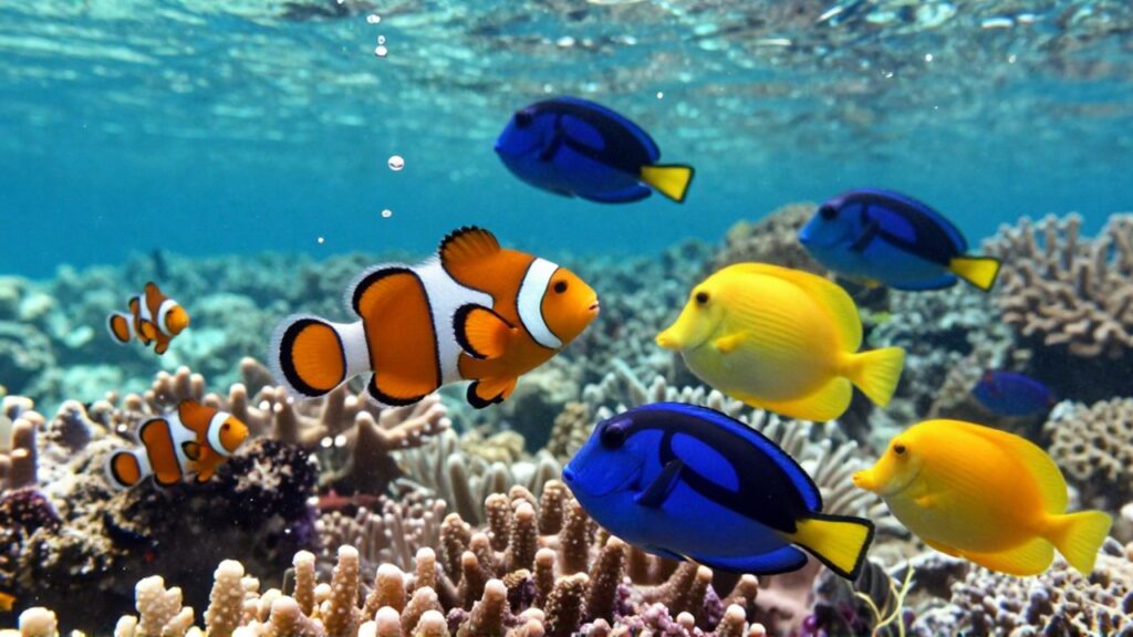 Peces de colores